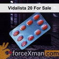 Vidalista 20 For Sale 495