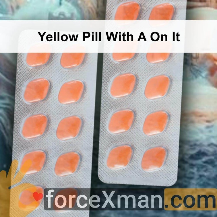 Yellow Pill With A On It 114