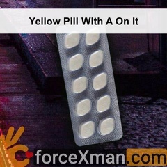 Yellow Pill With A On It 175