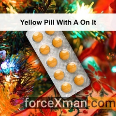 Yellow Pill With A On It 176