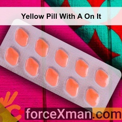 Yellow Pill With A On It 183