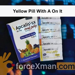 Yellow Pill With A On It 215