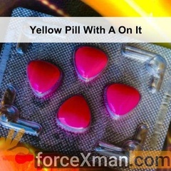 Yellow Pill With A On It 253