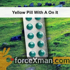 Yellow Pill With A On It 259