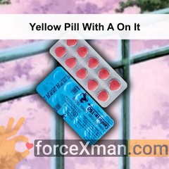 Yellow Pill With A On It 264