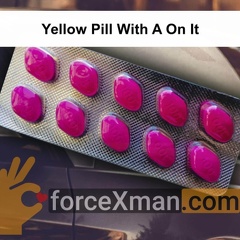 Yellow Pill With A On It 267