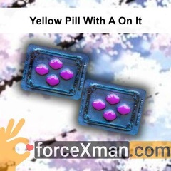 Yellow Pill With A On It 268