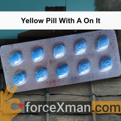 Yellow Pill With A On It 593