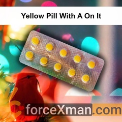 Yellow Pill With A On It 652
