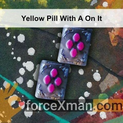 Yellow Pill With A On It 769