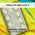 Yellow Pill With A On It 825