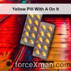 Yellow Pill With A On It 853