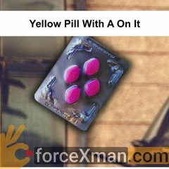 Yellow Pill With A On It 884