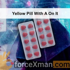 Yellow Pill With A On It 886