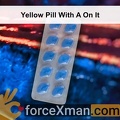 Yellow Pill With A On It 904