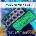 Yellow Pill With A On It 908