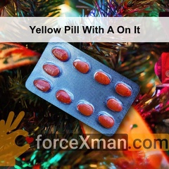 Yellow Pill With A On It 909