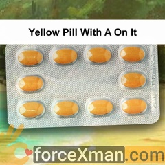 Yellow Pill With A On It 945
